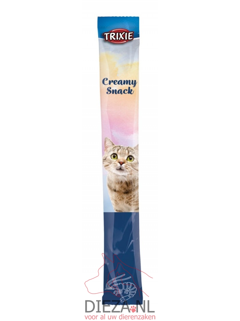 Trixie creamy snack garnaal 5x14gram
