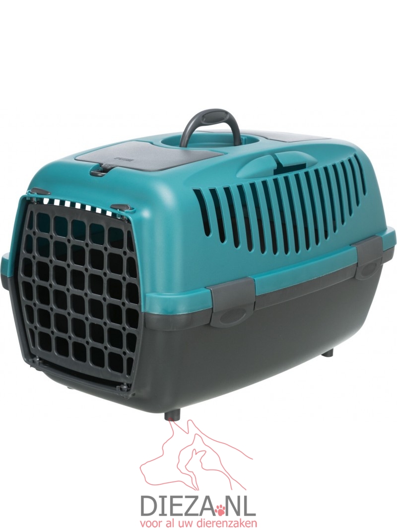 Trixie transportbox capri 2 37x34x55cm 8kg petrol