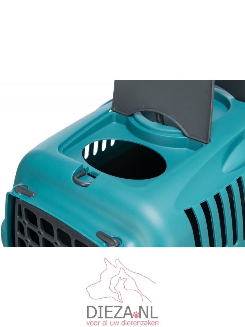 Trixie transportbox capri 2 37x34x55cm 8kg petrol
