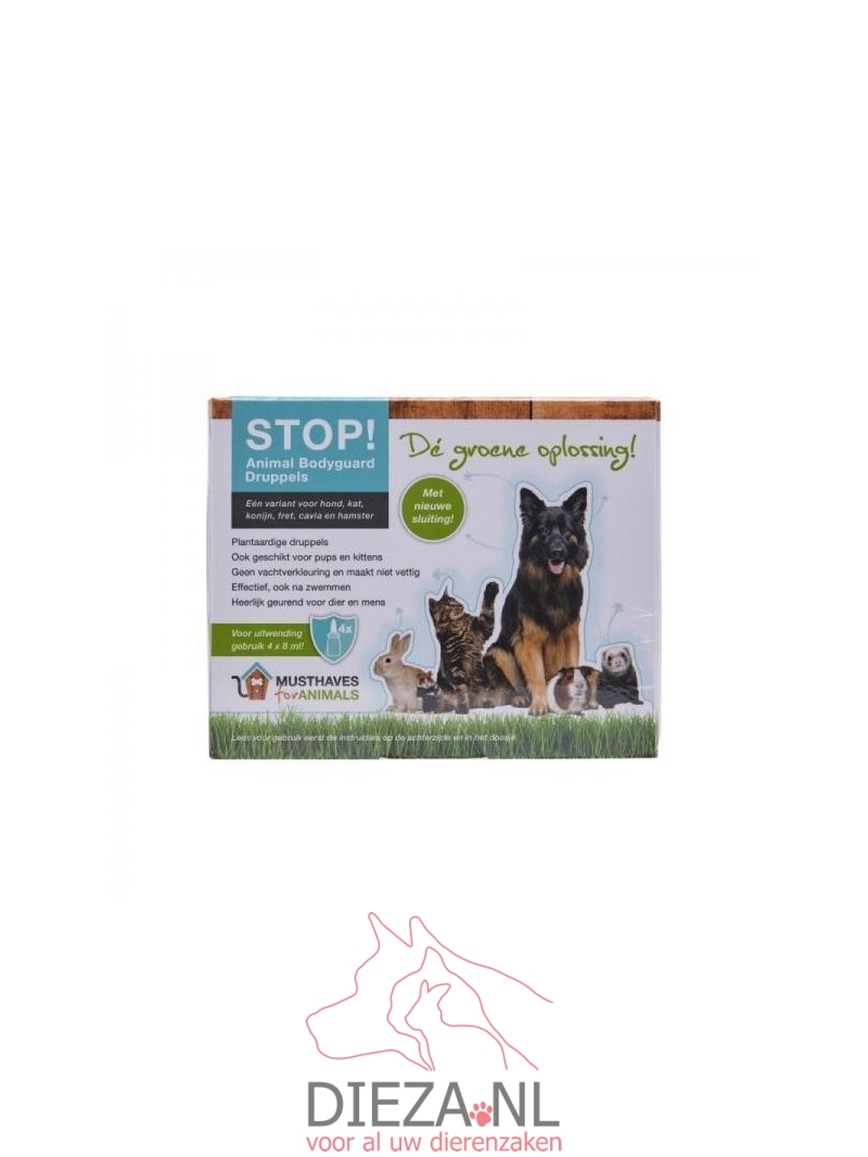 Stop! animal bodyguard aromatherapie 4x8ml