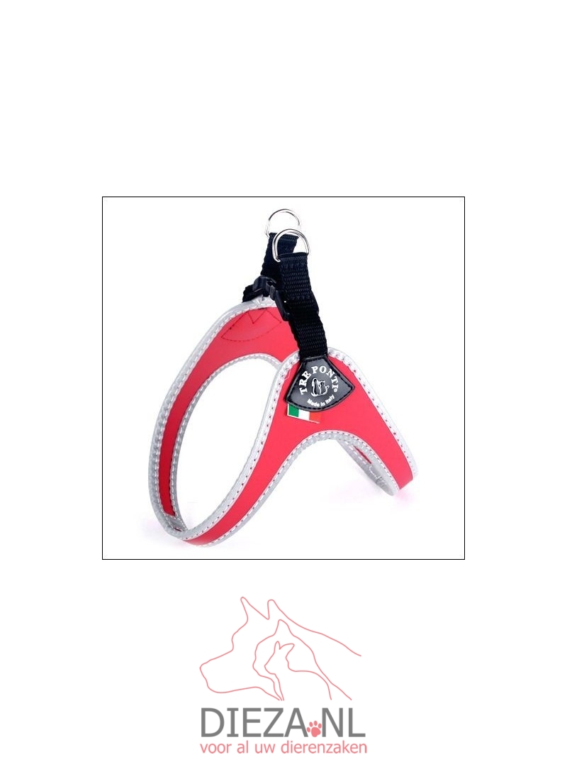 Tre ponti fibbia reflectie rood