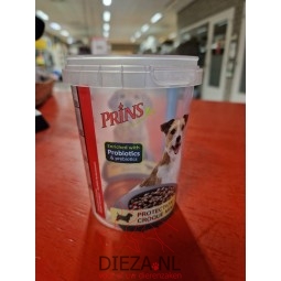 Prins croque maatbeker hond