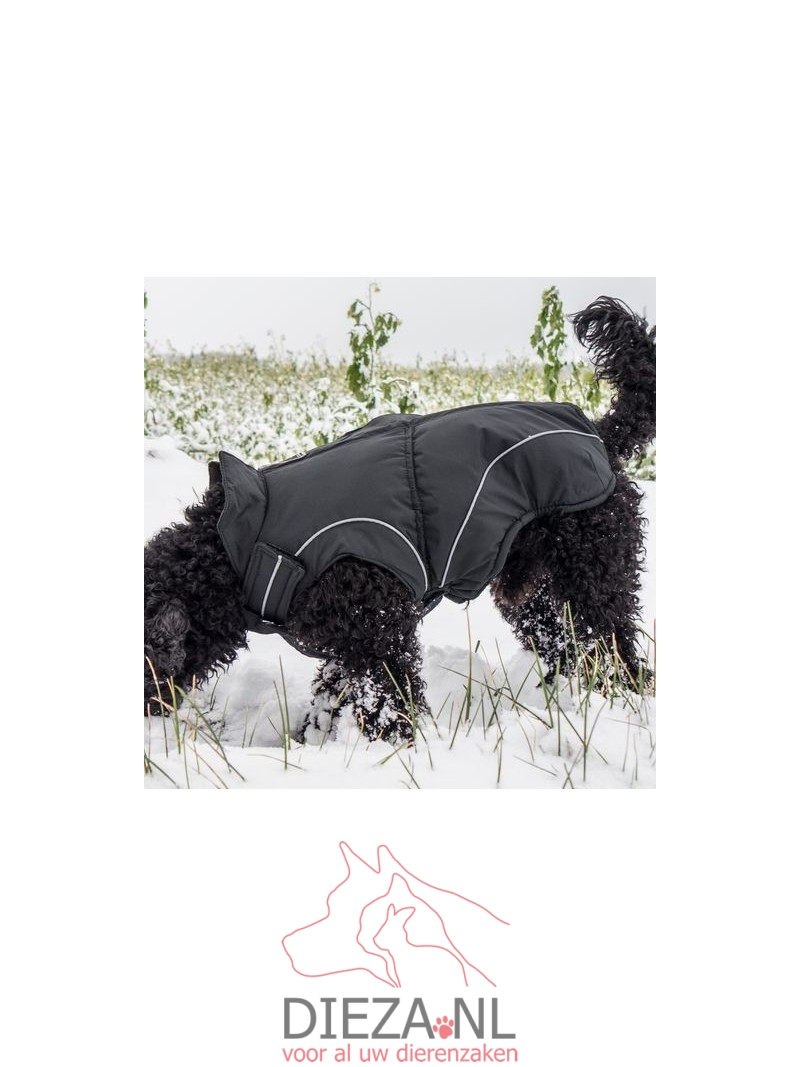 Dogbite wintercoat zwart