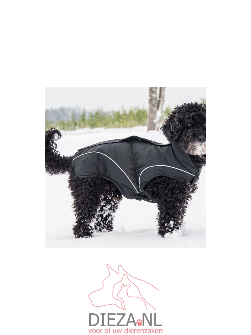 Dogbite wintercoat zwart