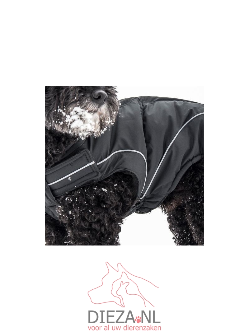 Dogbite wintercoat zwart