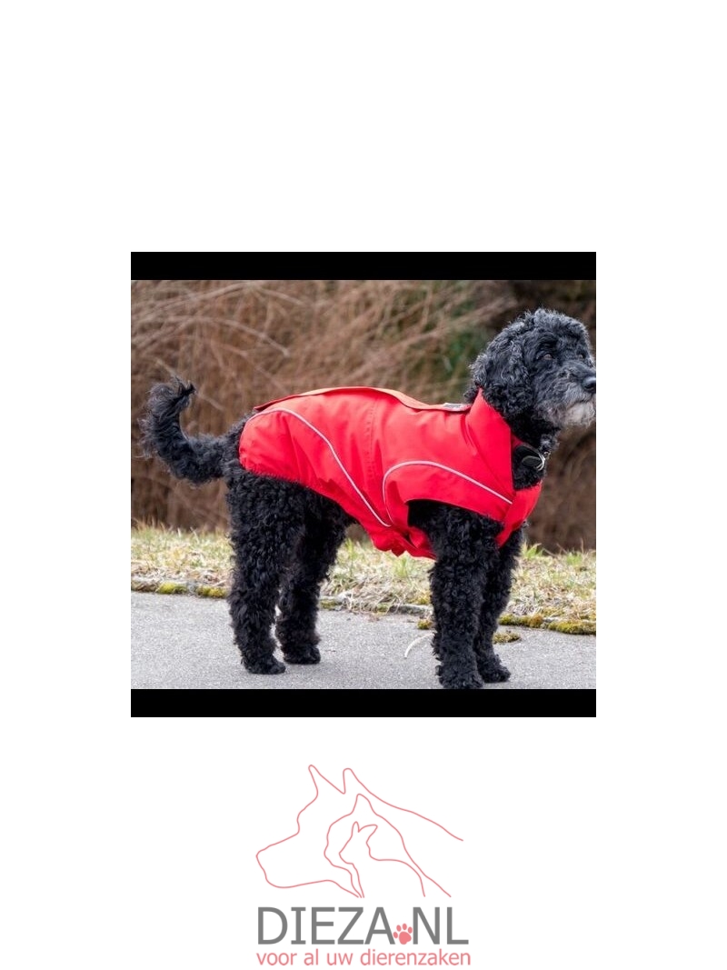 Dogbite wintercoat rood