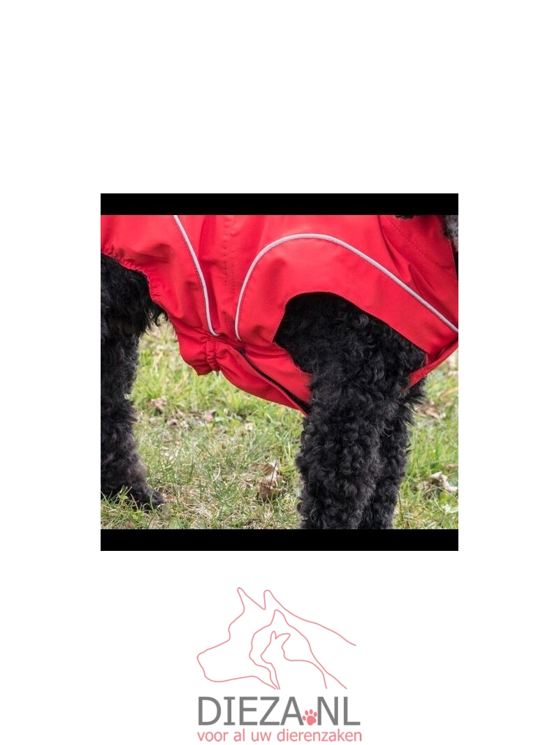 Dogbite wintercoat rood