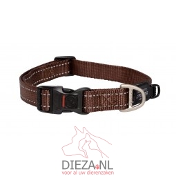 Rogz utility halsband bruin