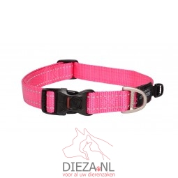 Rogz utility halsband roze