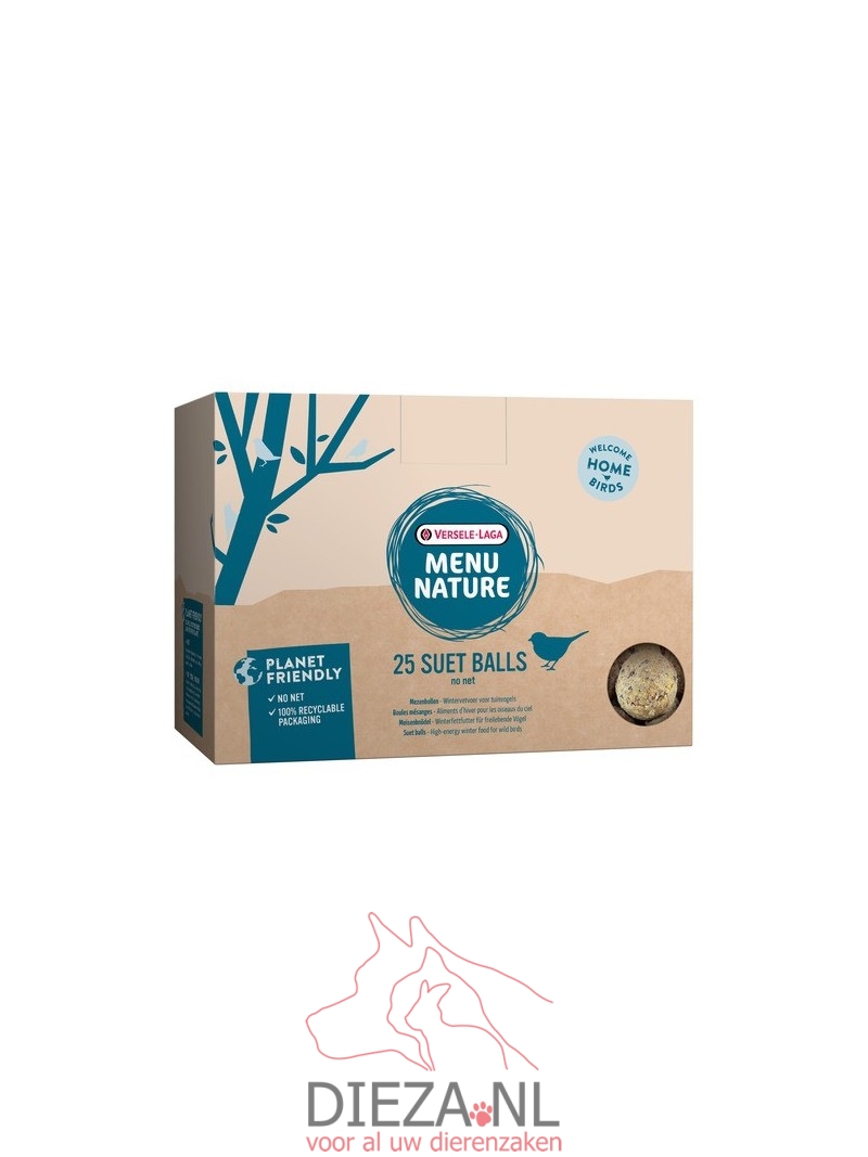 Versele-laga menu nature mezenbol zonder net 25st