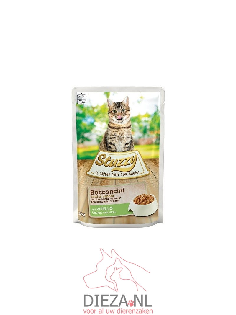 Stuzzy cat veal (kalf) 85gram