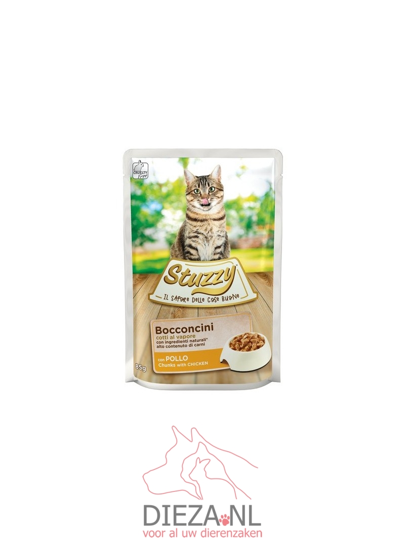 Stuzzy cat chicken (kip) 85gram