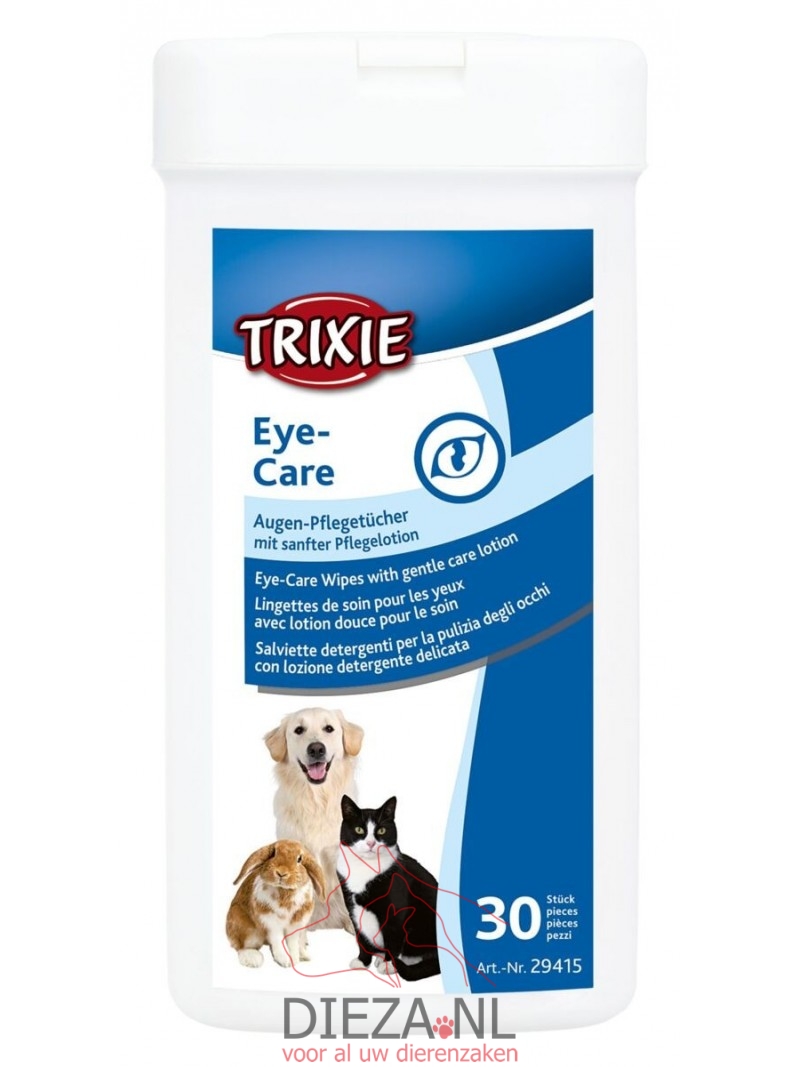 Trixie verzorgingsdoekjes oog 30stuks