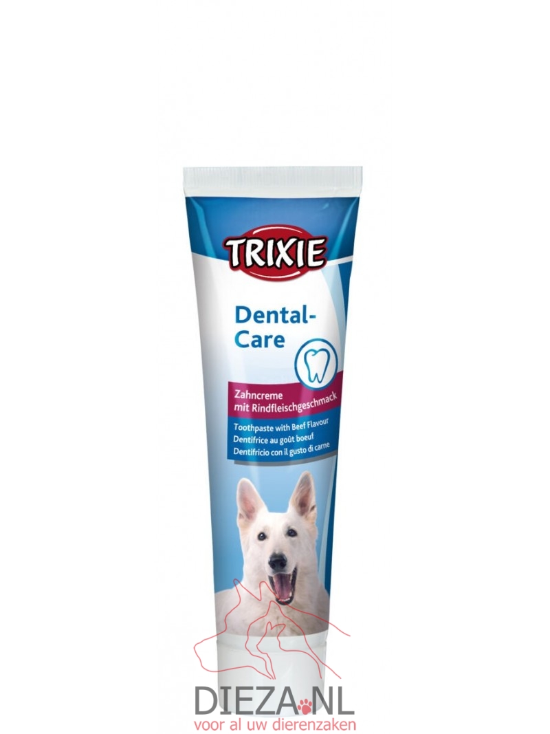 Trixie honden tandpasta rundvlees 100gram