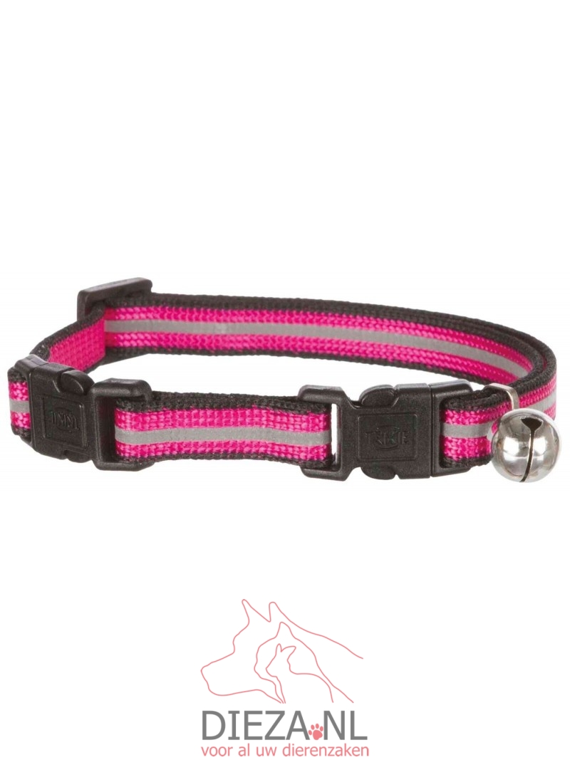 Trixie kattenhalsband 2 sluitingen reflecterend