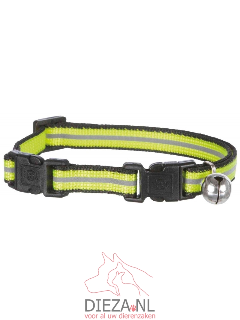 Trixie kattenhalsband 2 sluitingen reflecterend