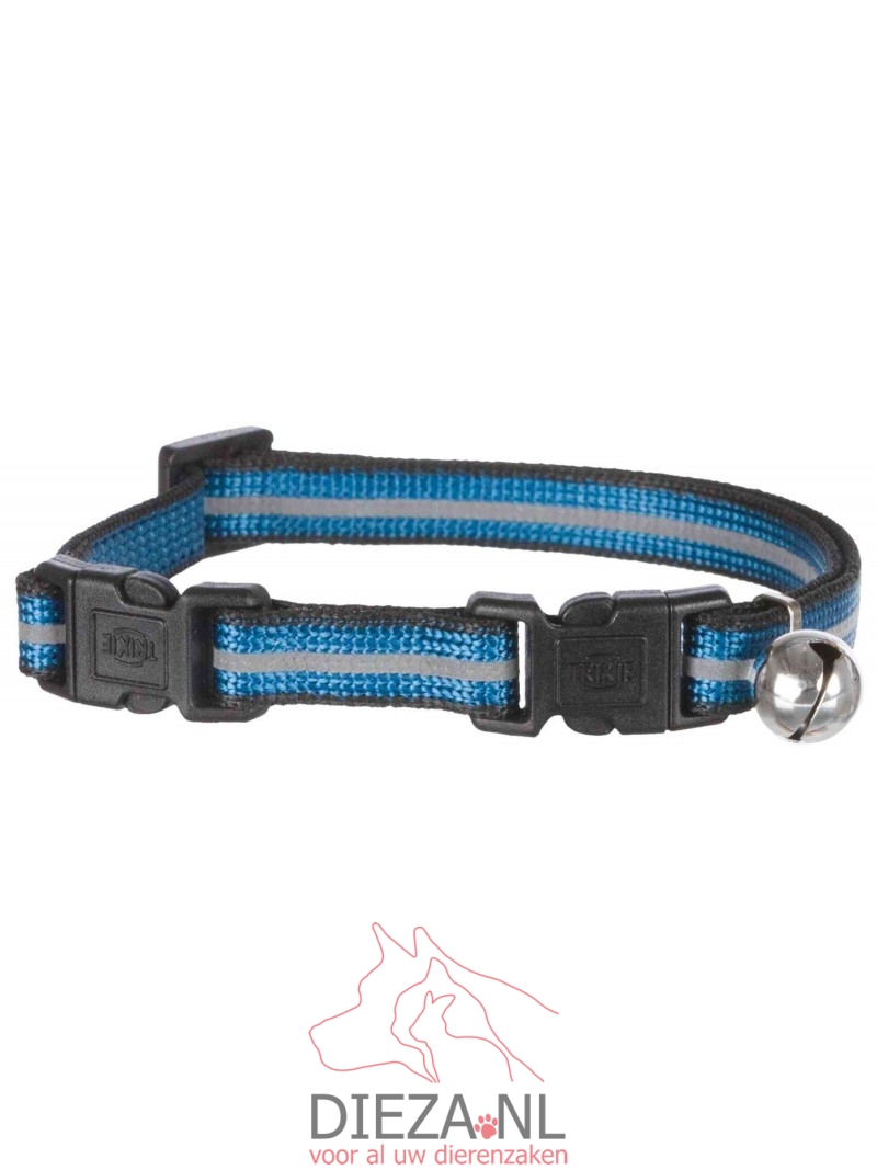 Trixie kattenhalsband 2 sluitingen reflecterend