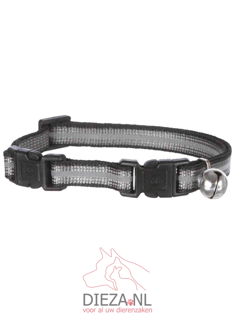 Trixie kattenhalsband 2 sluitingen reflecterend