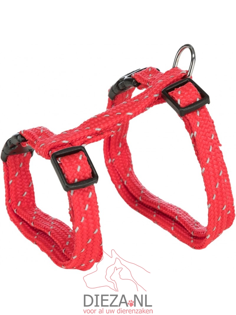Trixie kattentuig met riem nylon reflecterend