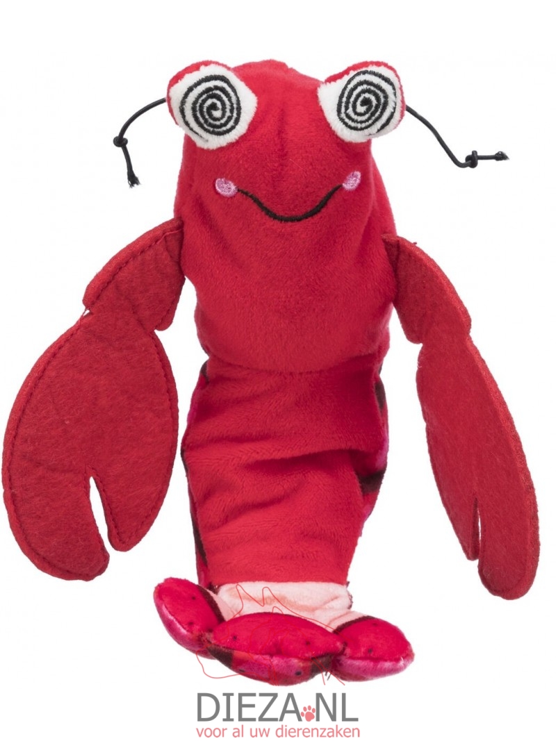 Trixie spartelgarnaal met catnip 23cm