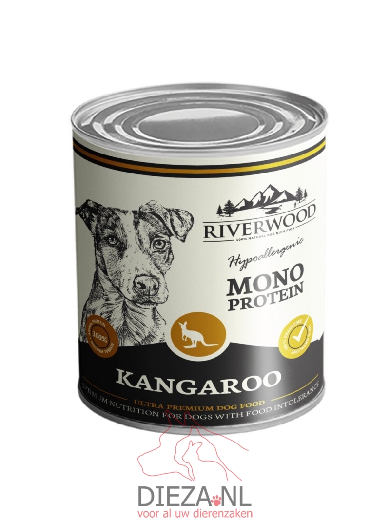 Riverwood blik 100% kangoeroe 400gram