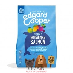 Edgard en cooper hond zalm