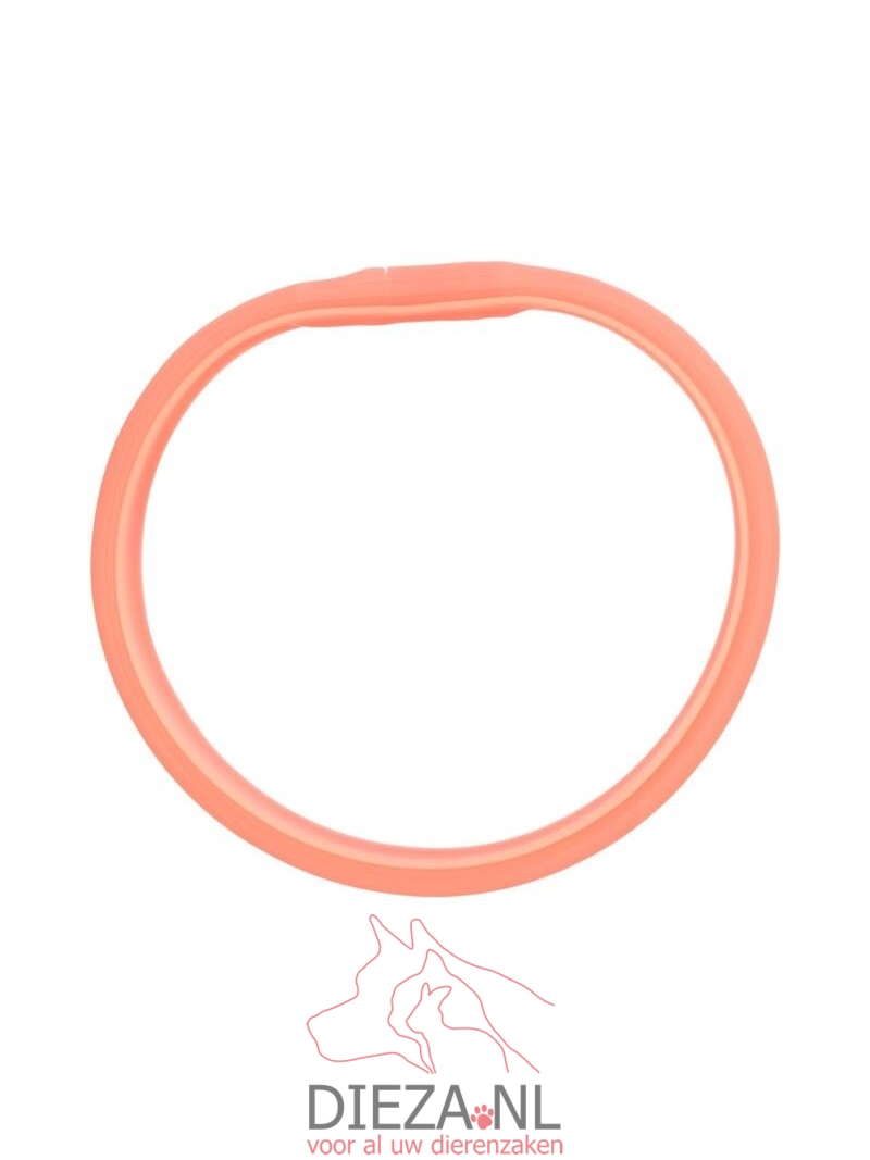 Trixie usb flash lichtgevende band koraal