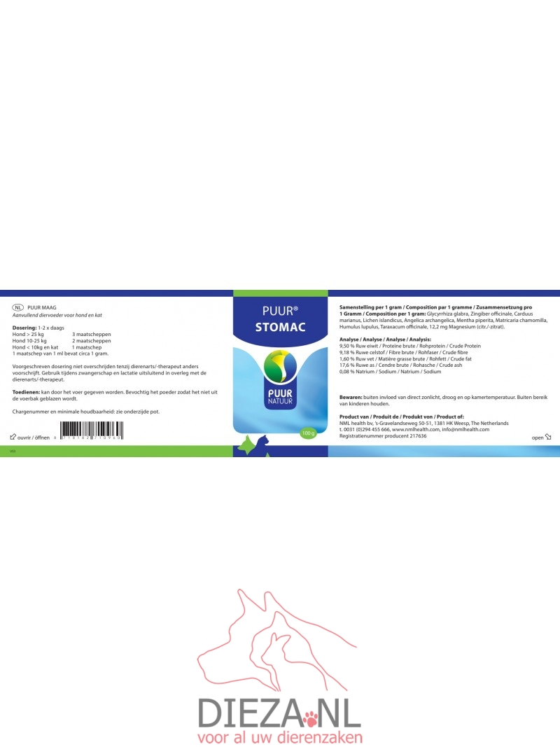 Puur maag / stomac hk 100gram