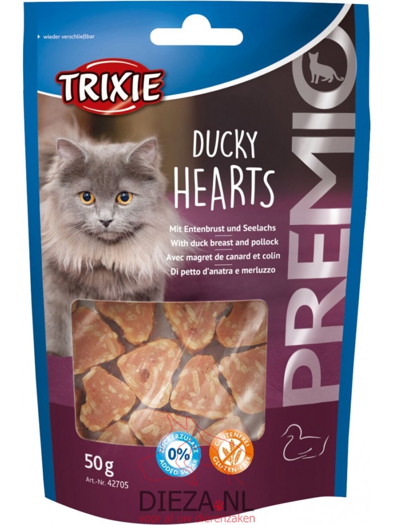 Trixie ducky hearts 50gram