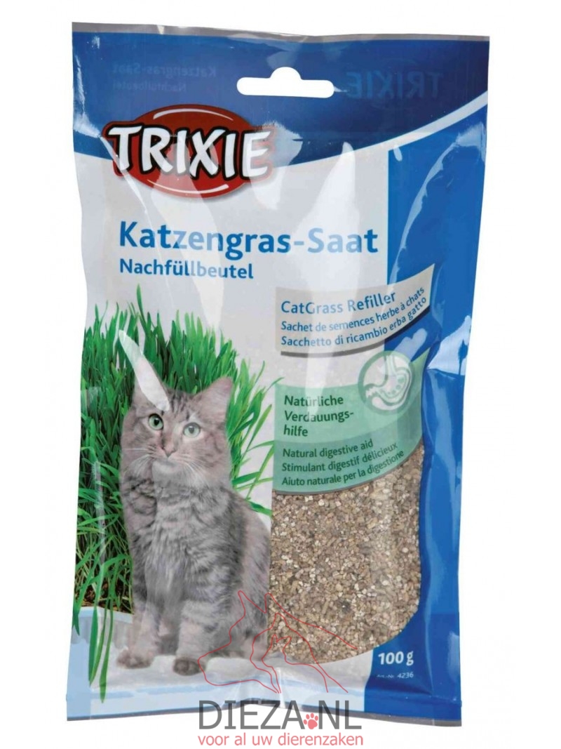 Trixie kattengras 100gram