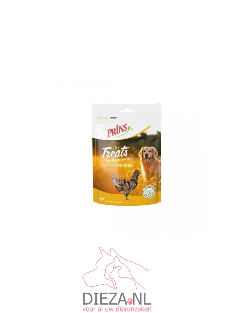 Prins treats dog chicken 120gram