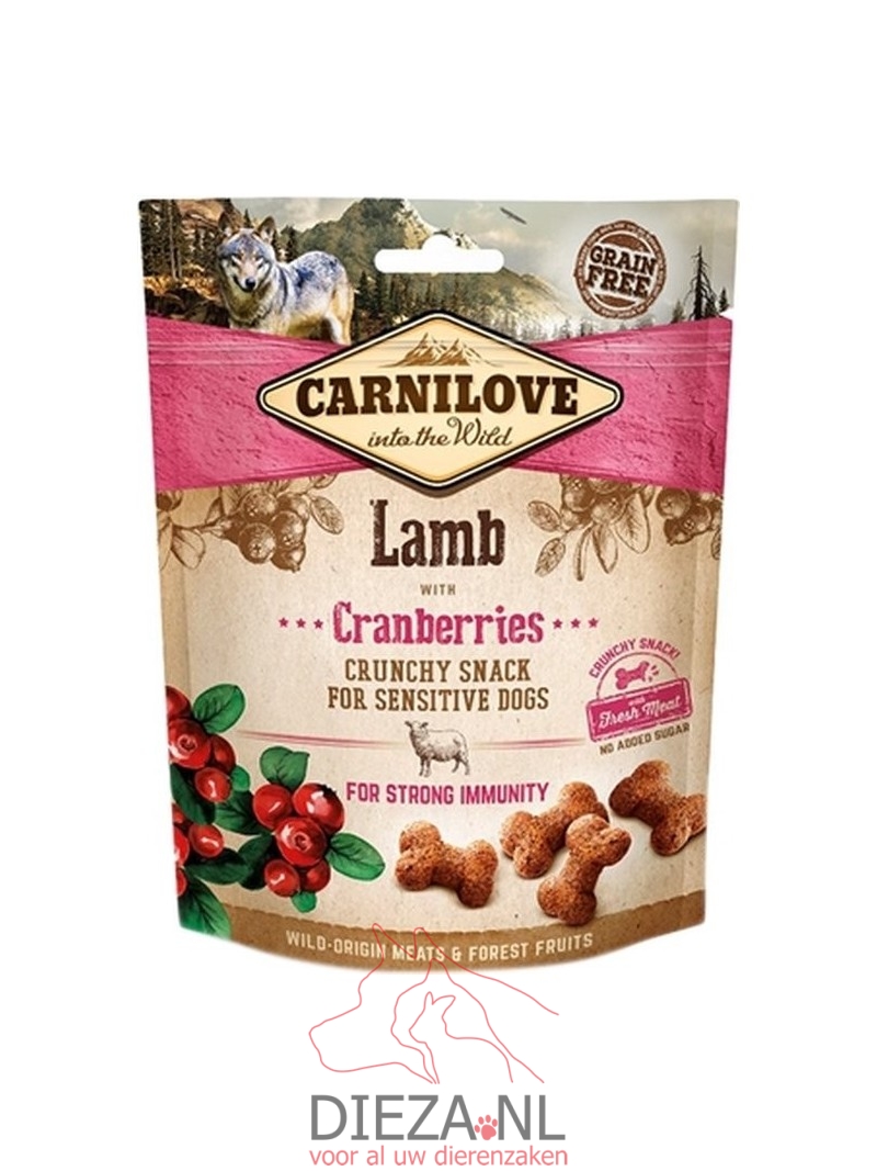 Carnilove crunchy snack lamb 200gram