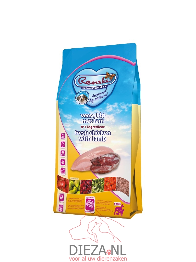 Renske super puppy kip/lam