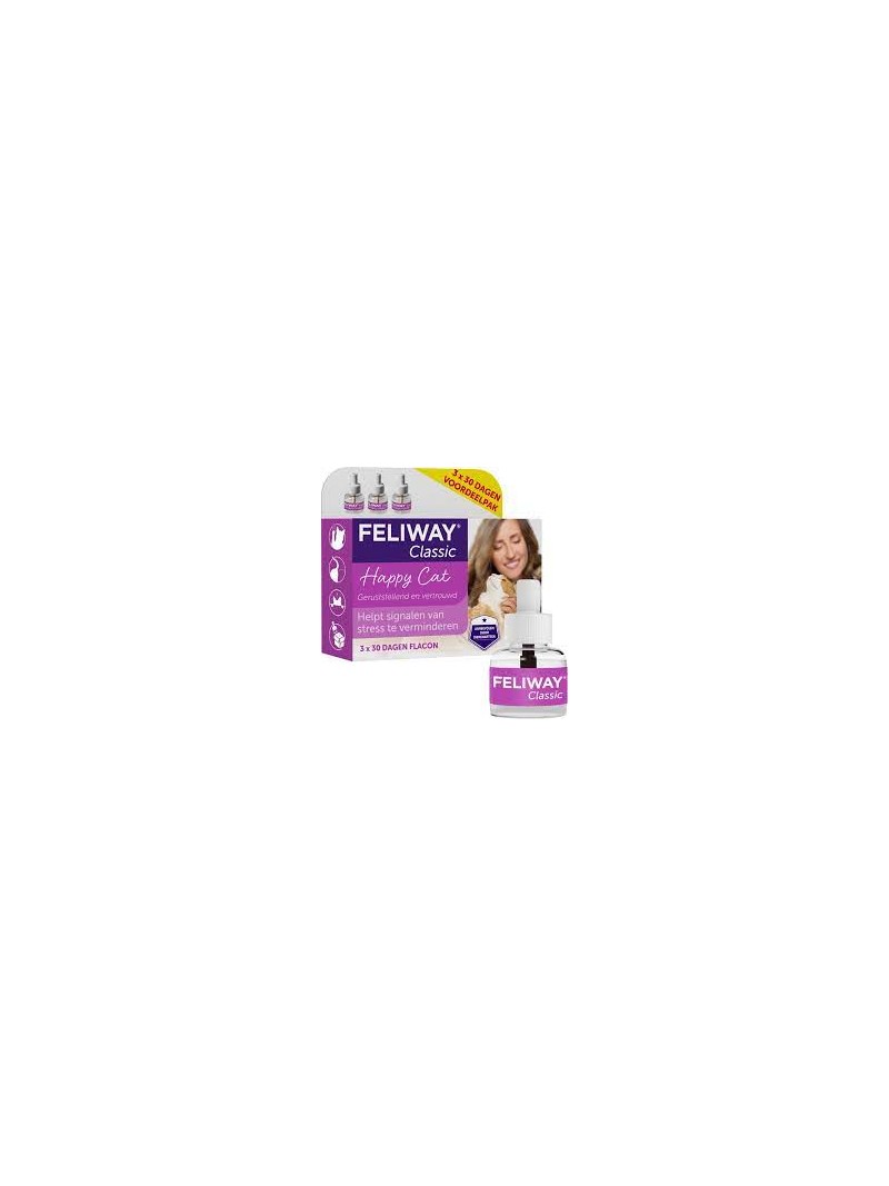 Feliway classic anti-stress navulling 3x48ml