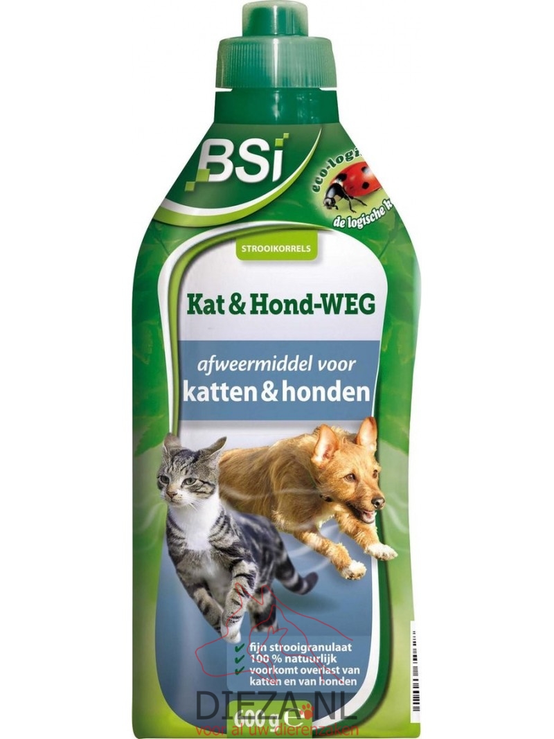 Bsi kat & hond-weg granulaat 800gram
