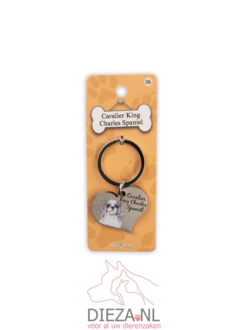 Sleutelhanger cavalier king charles