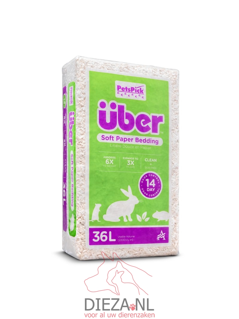 Uber paper bedding wit 36ltr