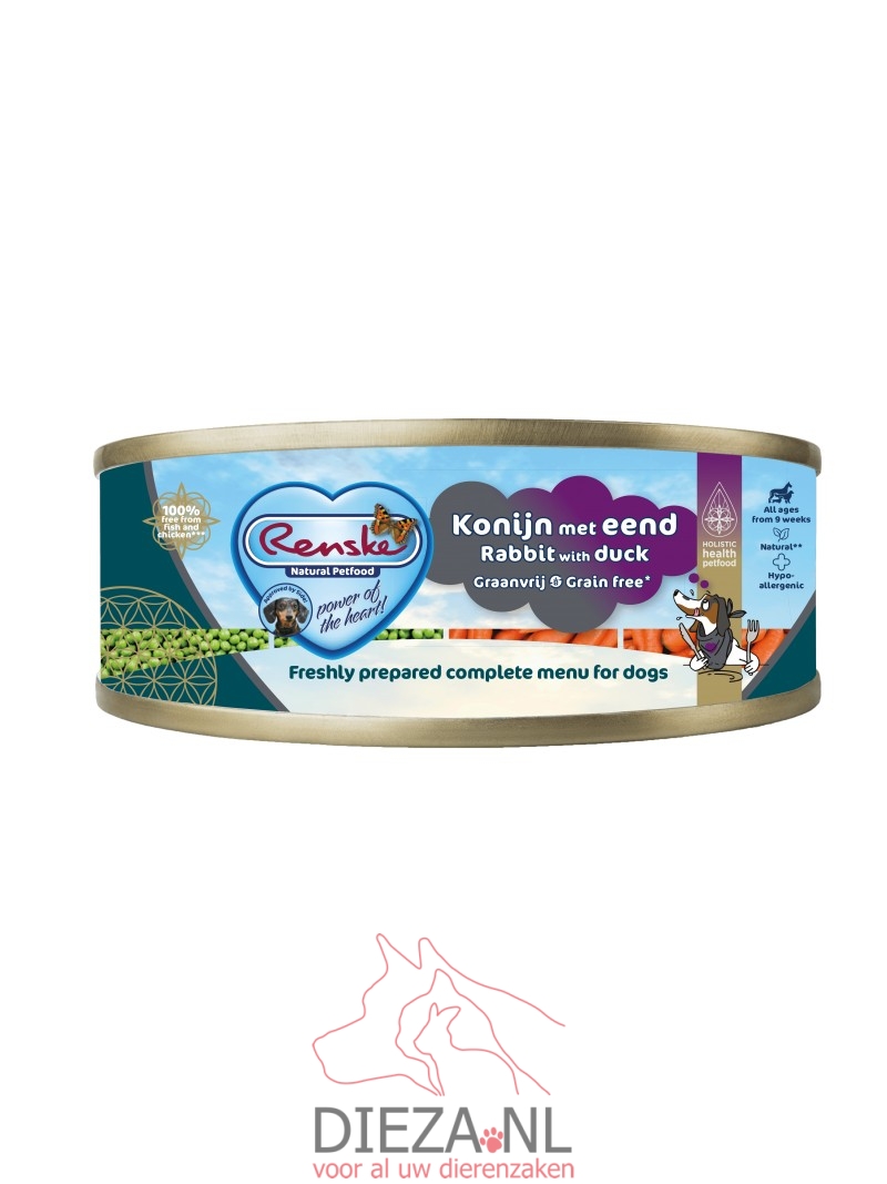 Renske h blik konijn/eend 95gram