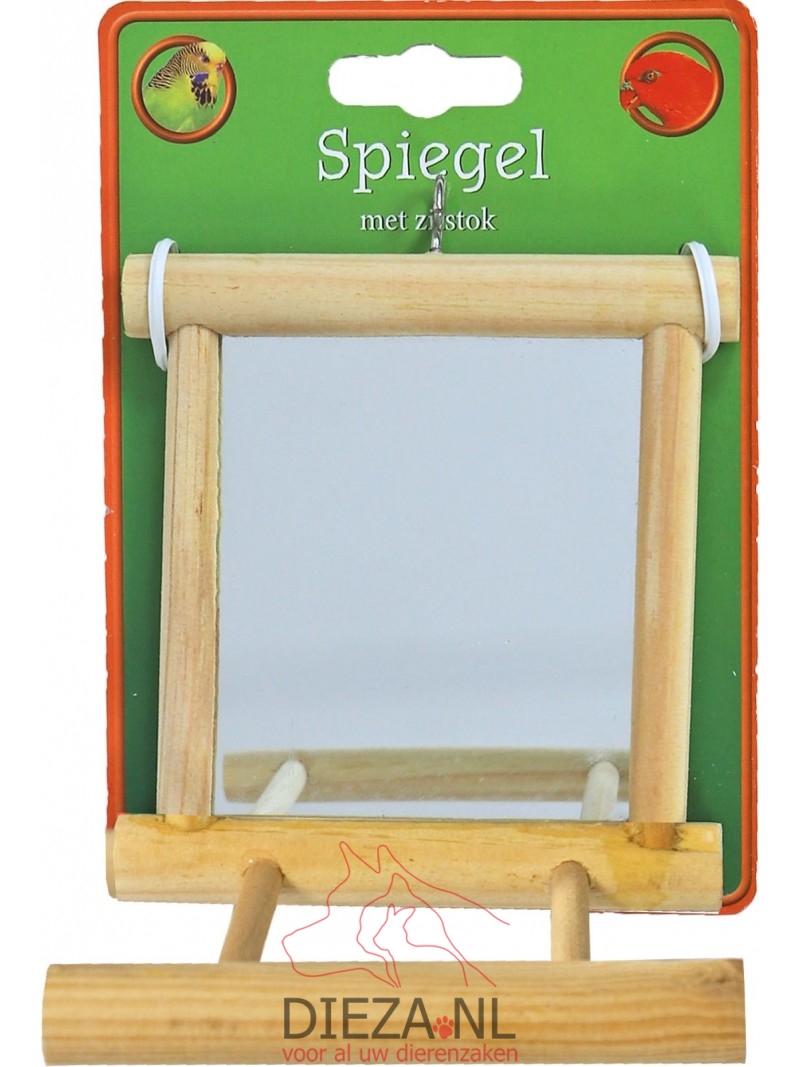 Boon vogel spiegel vierkant
