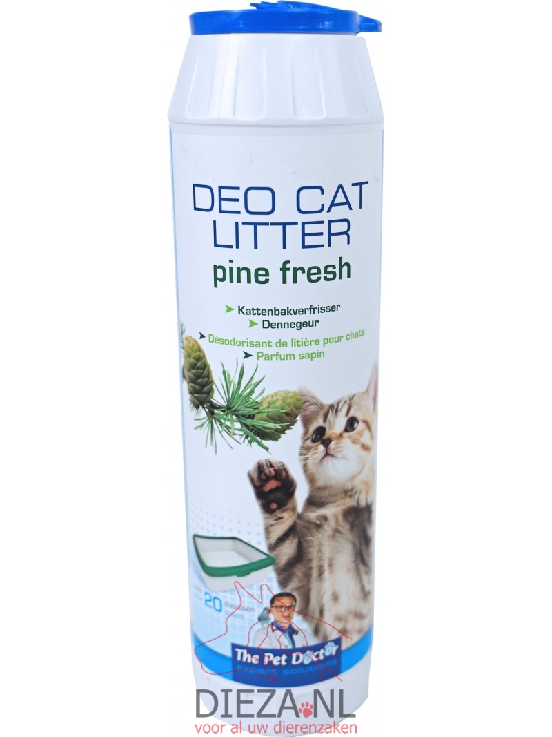 The pet doctor deo cat litter pine 750gram