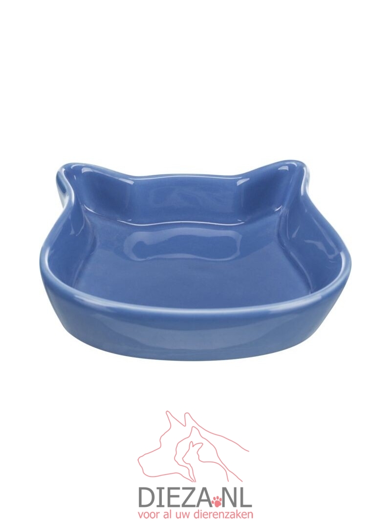Trixie keramische voer/waterbak 250ml/12cm