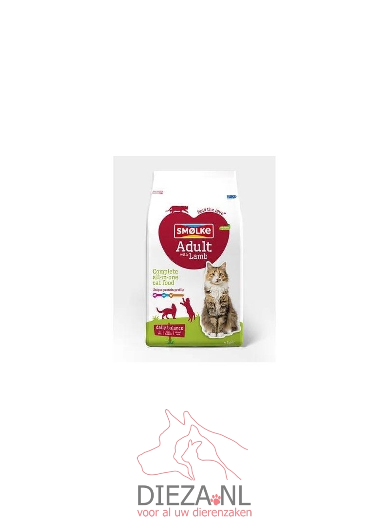 Smolke kat adult lamb
