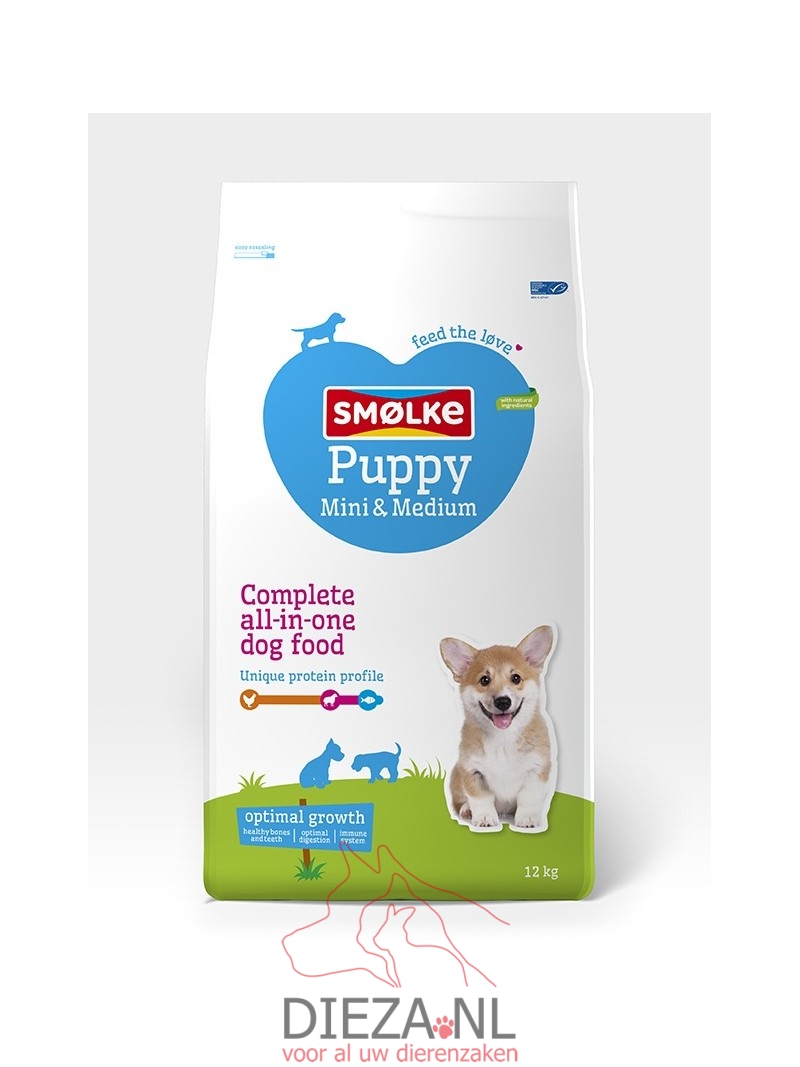 Smolke hond puppy mini/medium
