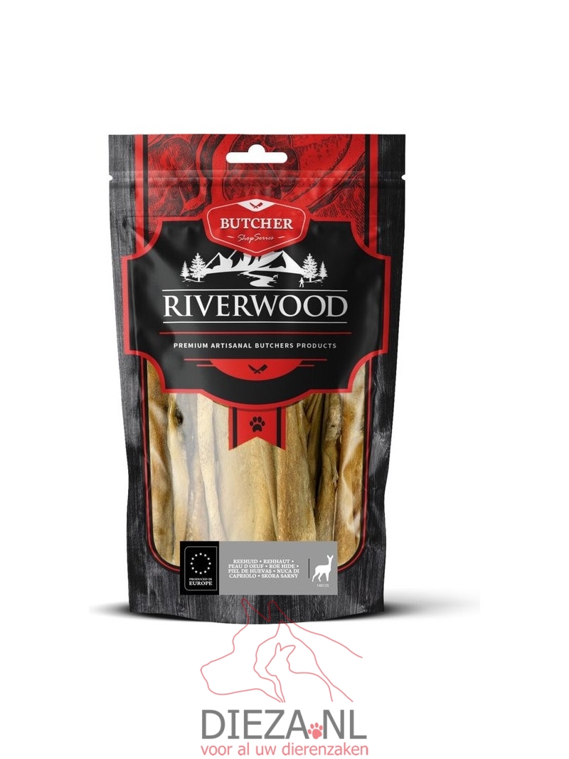 Riverwood butcher reehuid 200gram