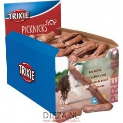 Trixie picknicks worstje...