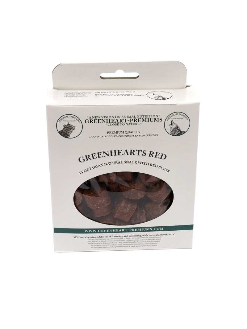 Greenheart hearts red