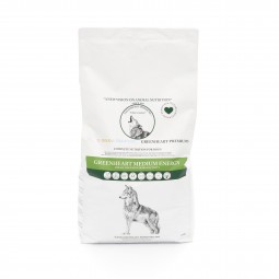 Greenheart dog medium energy