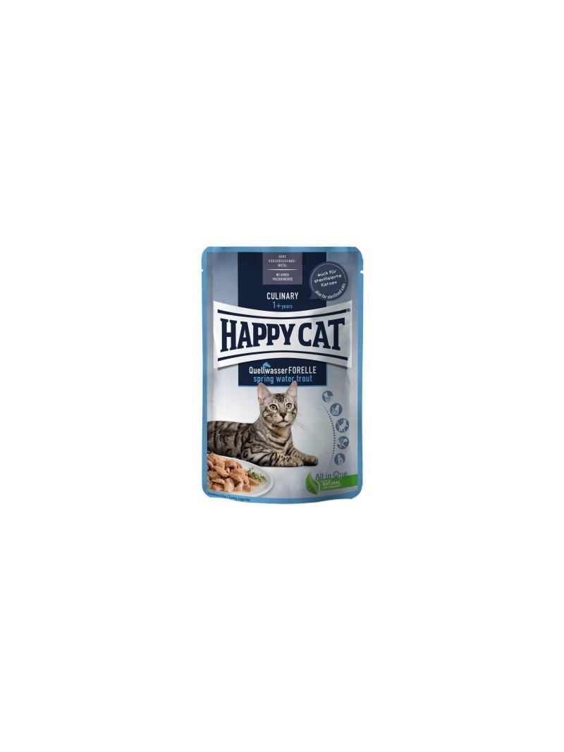 Happy cat pouch forel 85gram