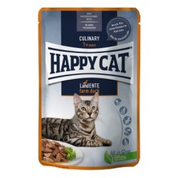 Happy cat pouch eend 85gram