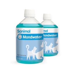 Sanimal mondwater hond/kat